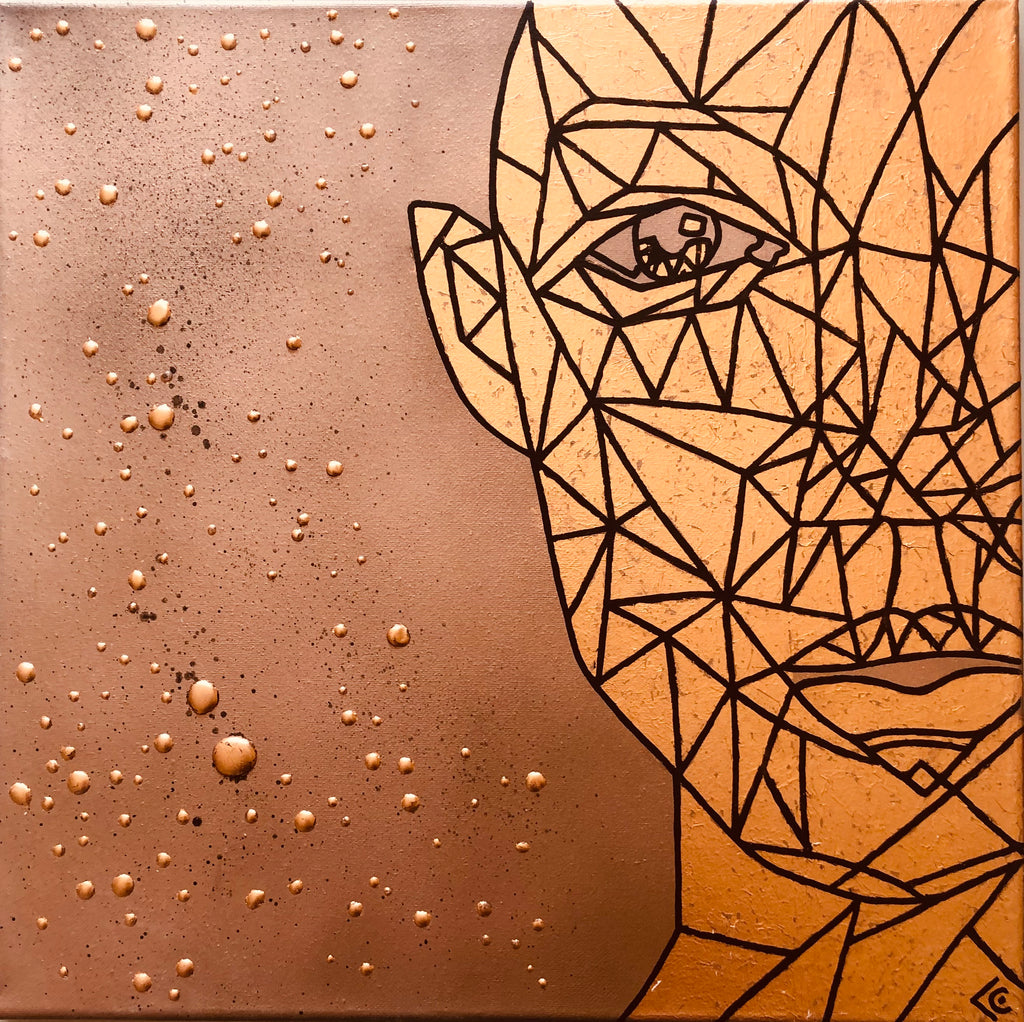 Tableau double face ( 2 toiles) diptyque