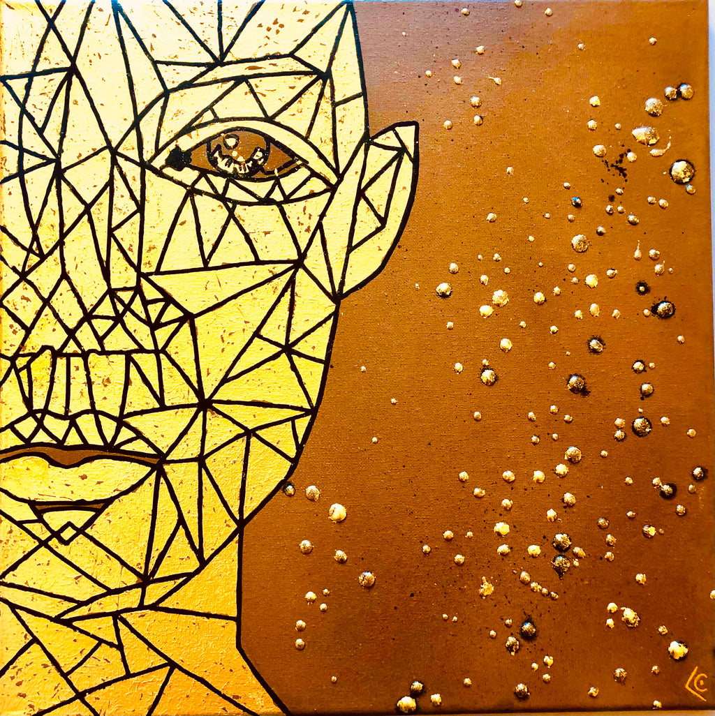 Tableau double face ( 2 toiles) diptyque