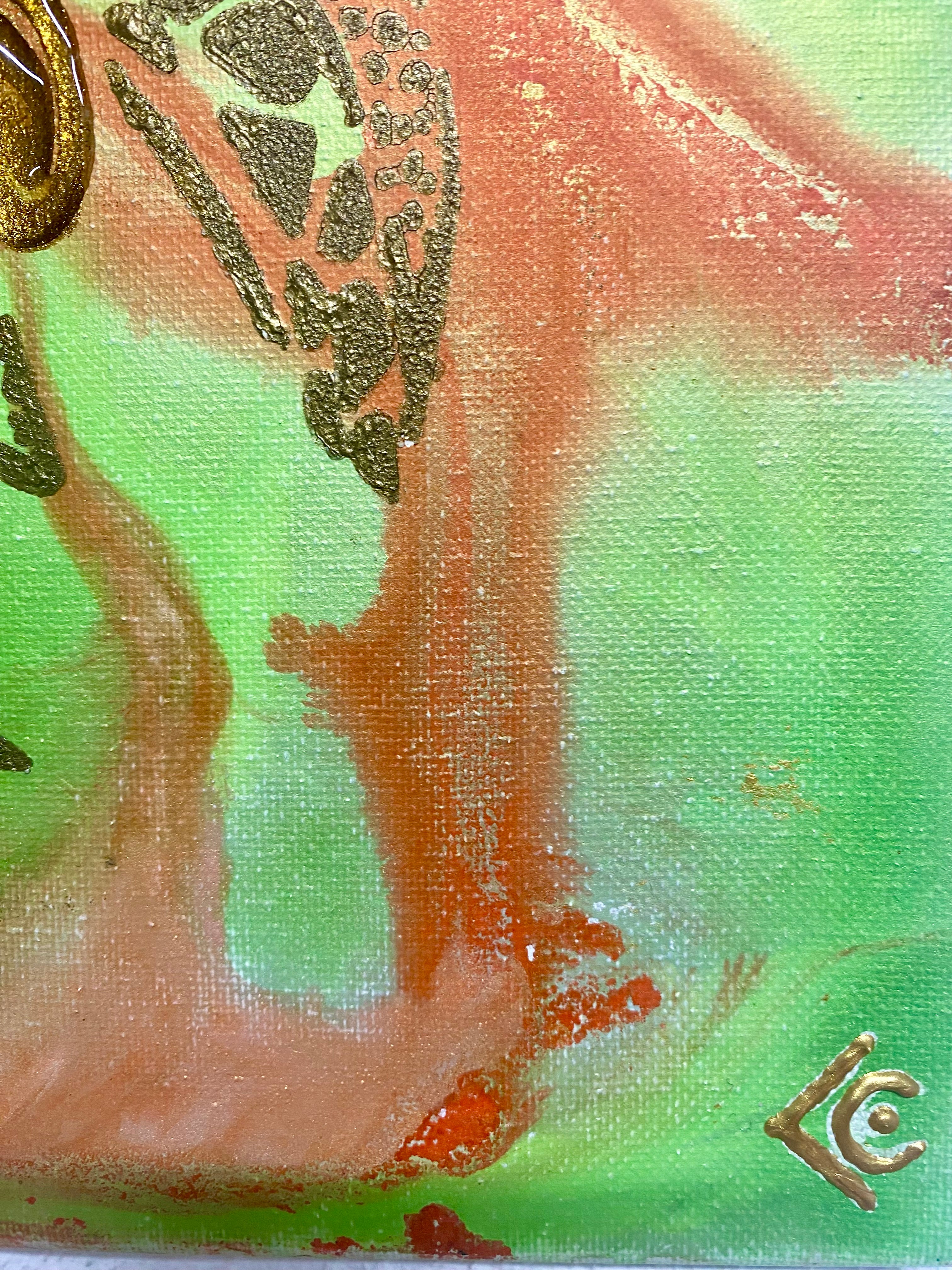 Peinture La tortue de Mer en résine