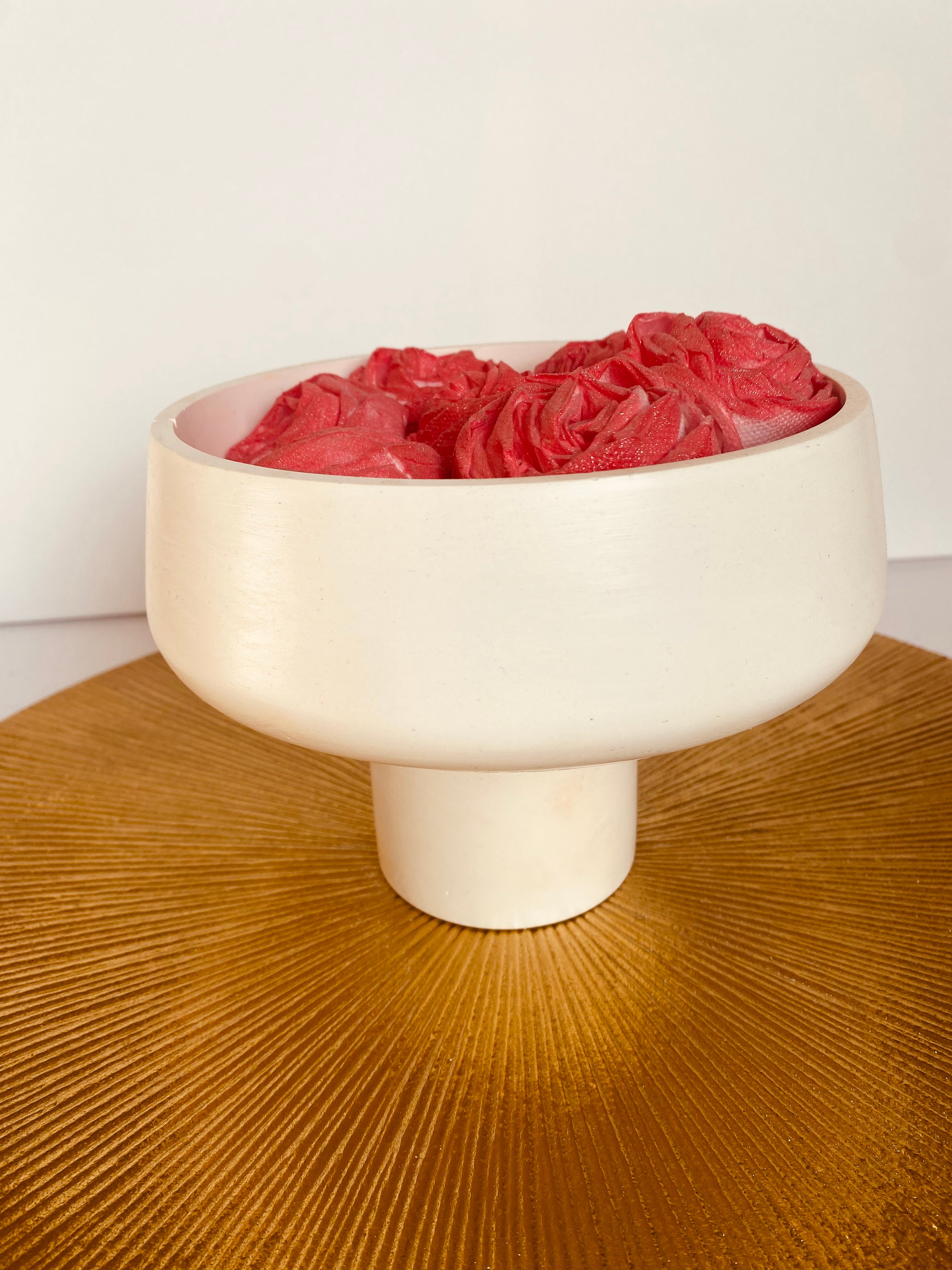 Décoration de table en poterie