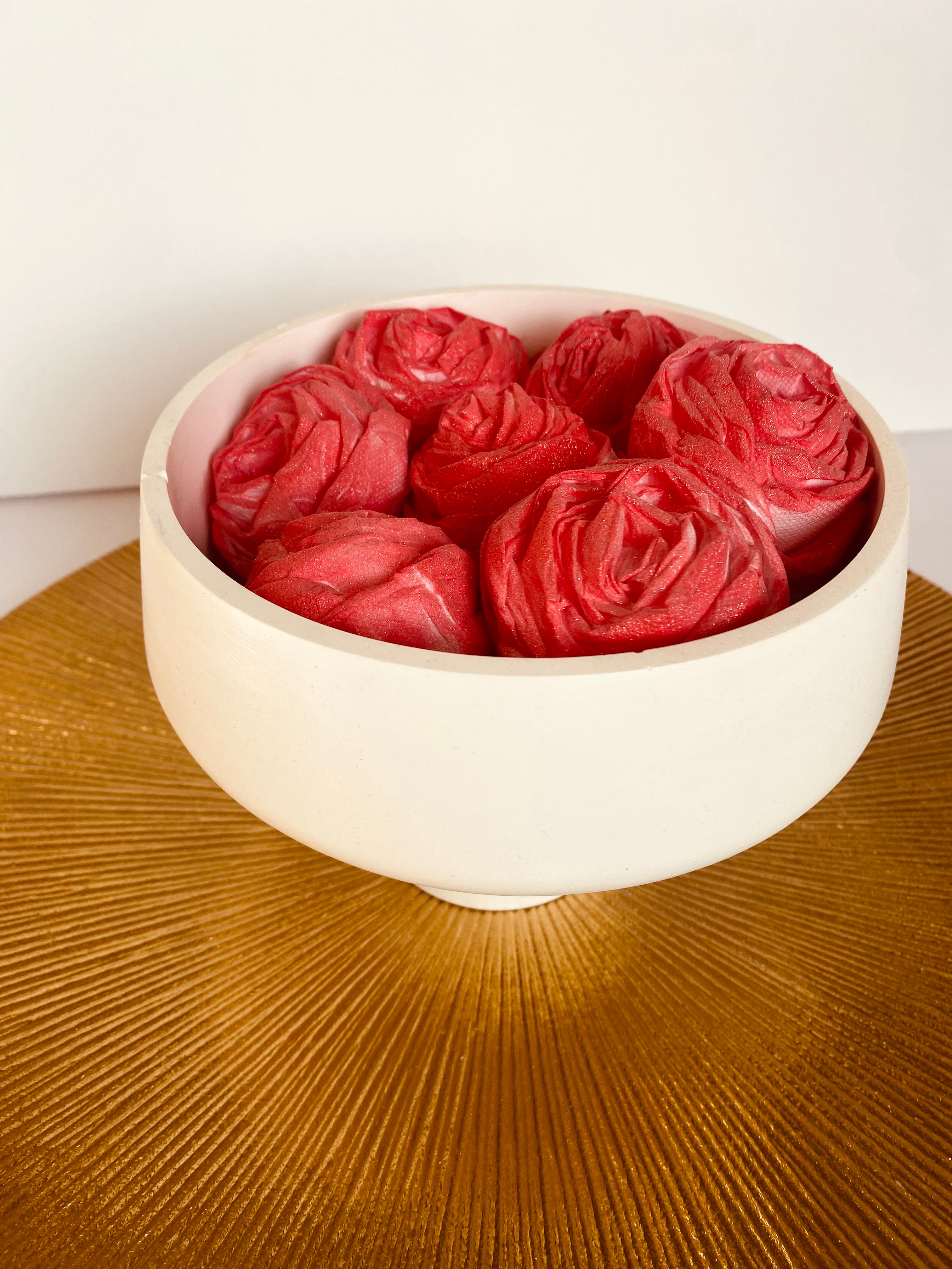 Décoration de table en poterie