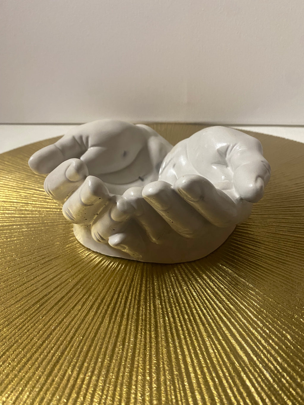 Vide poche forme main poterie