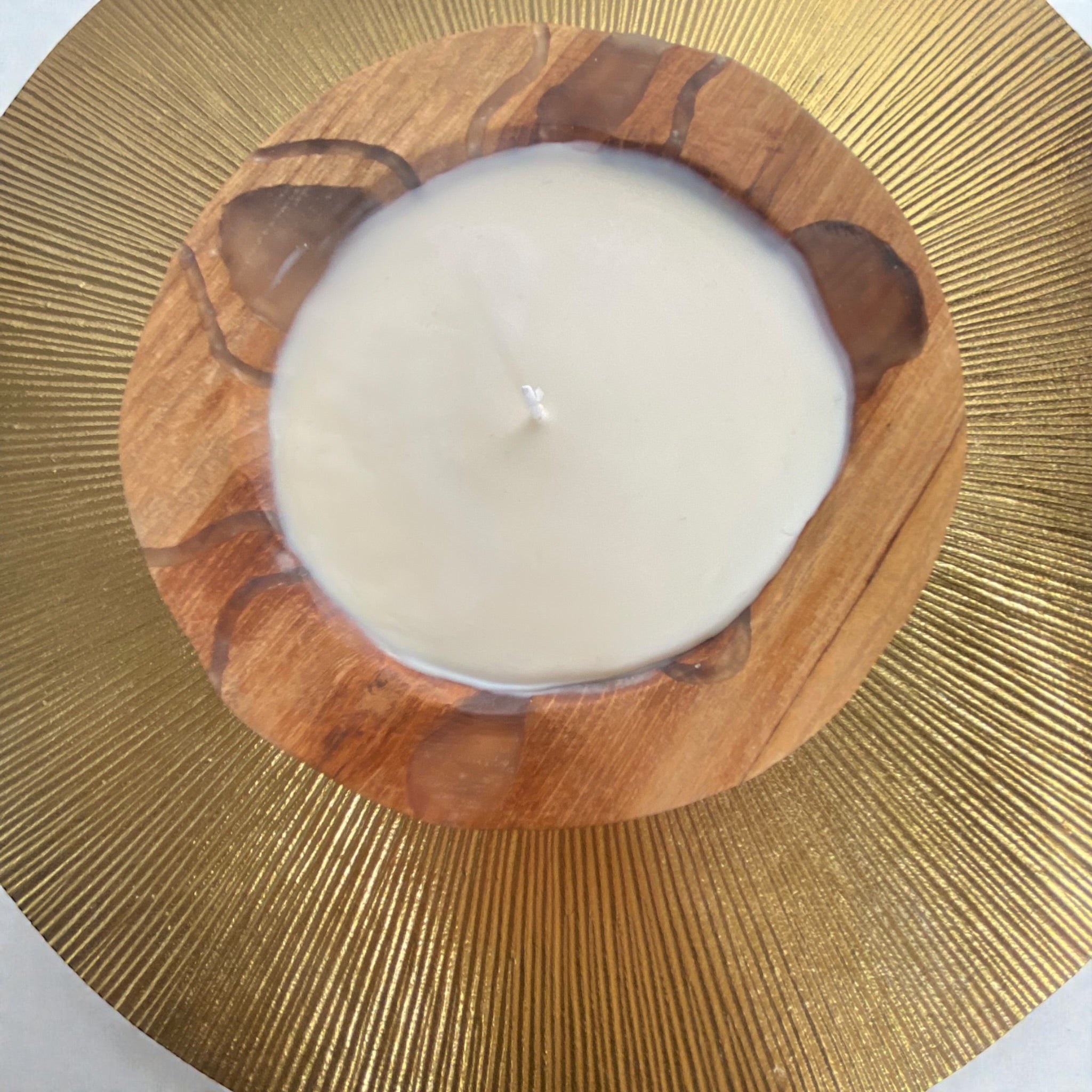 Bougie Musk et bois Teck ( plusieurs variante)