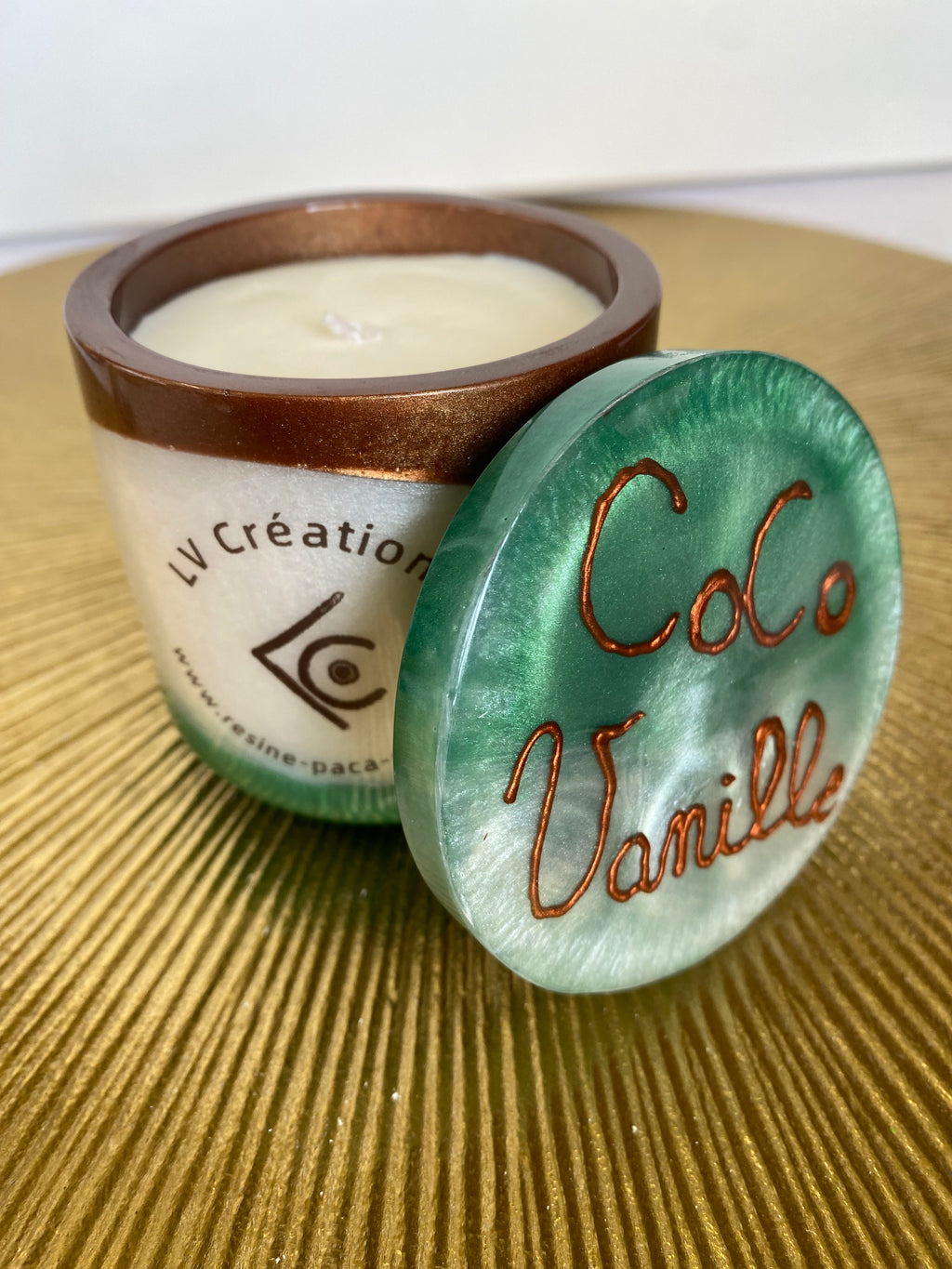 Bougie coco vanille