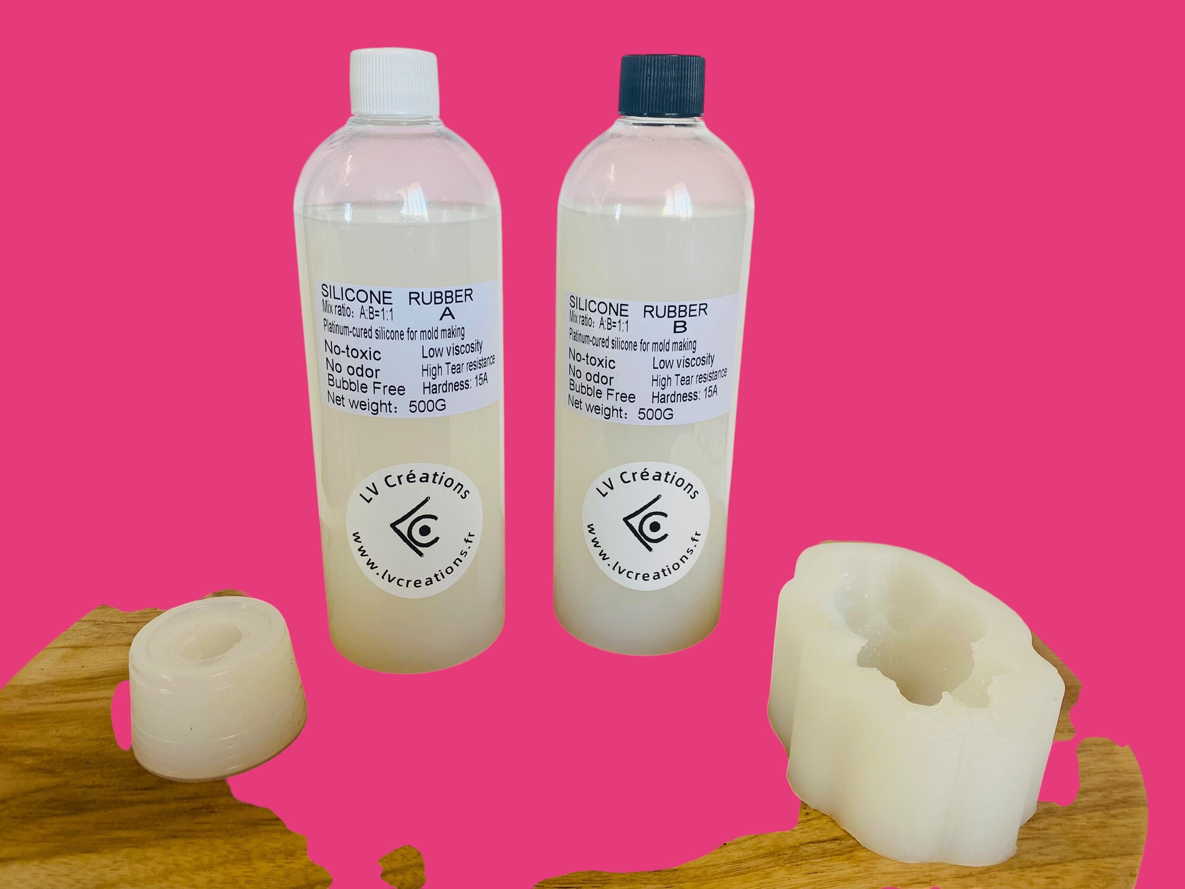 Silicone 1 kg - Fabriquez vos propres moules