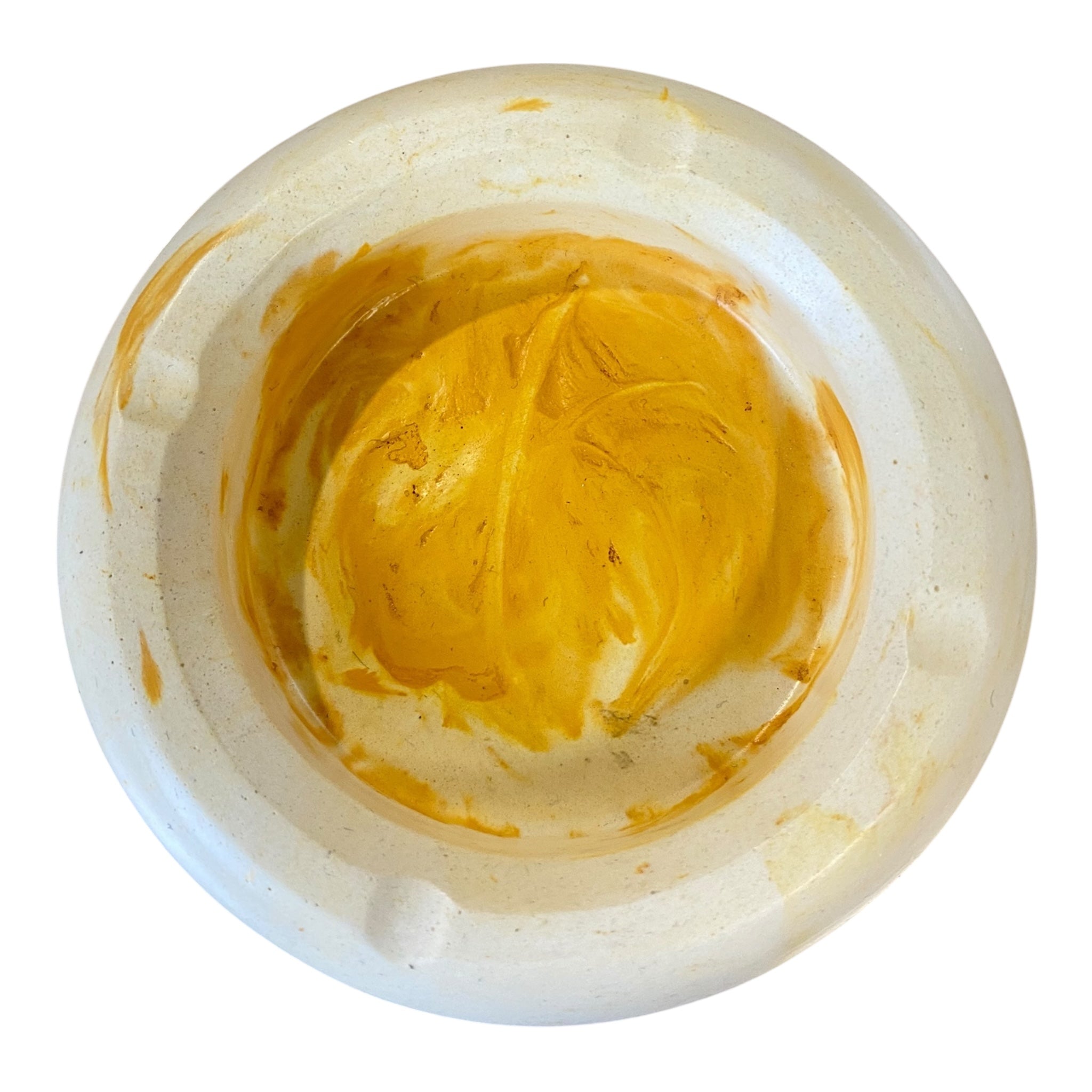 Cendrier rond poterie