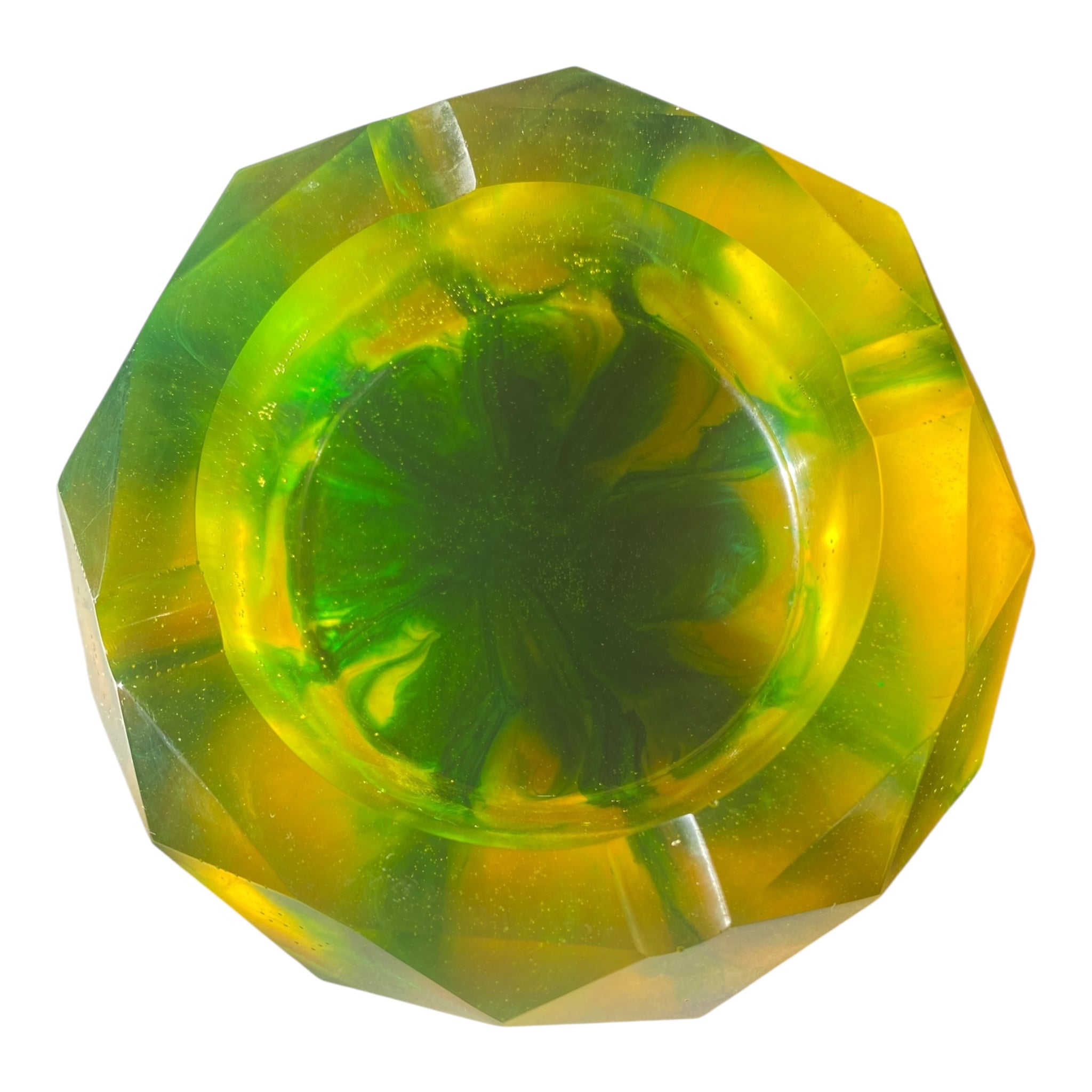 Cendrier diamant Résine