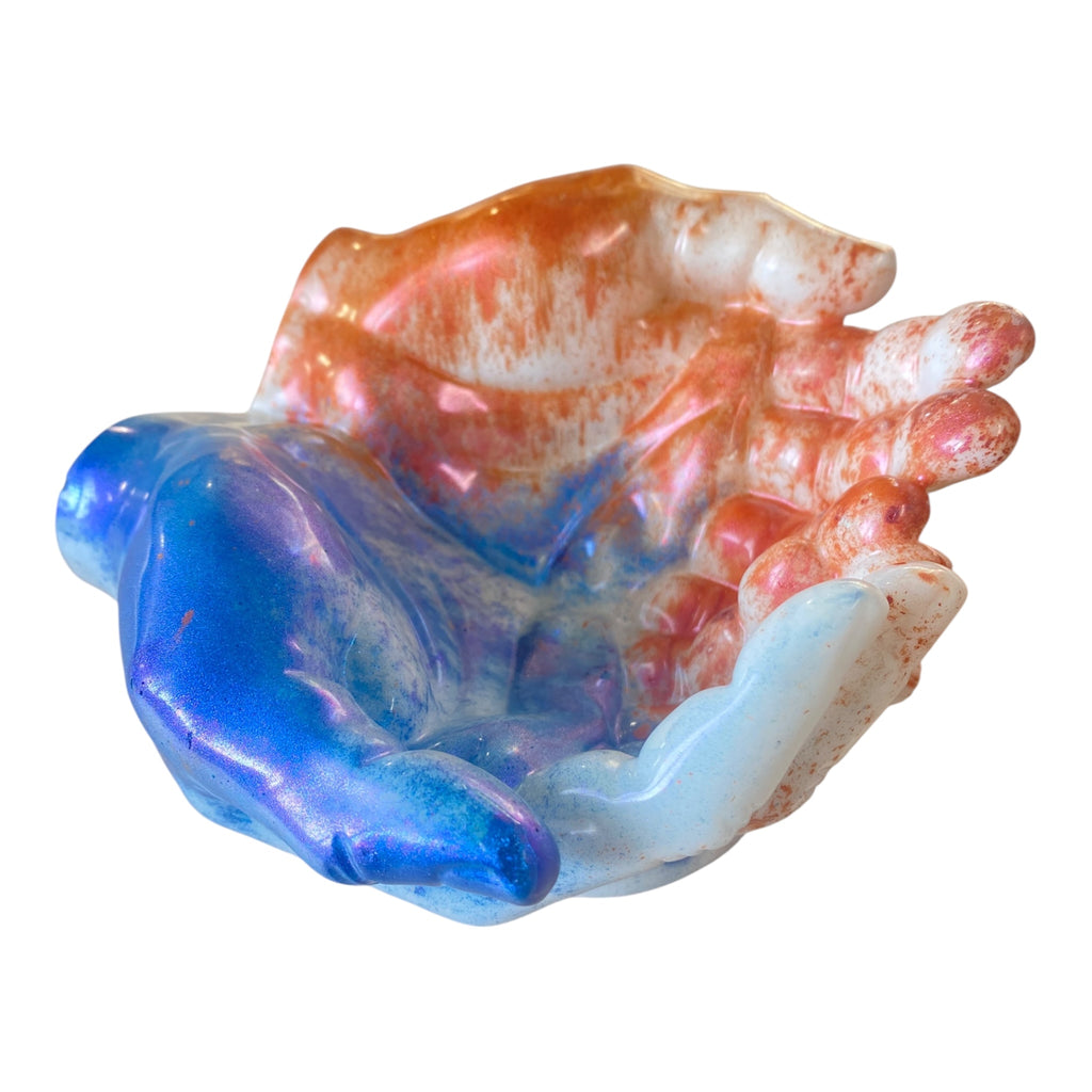 Vide poche forme main ( couleur variée)
