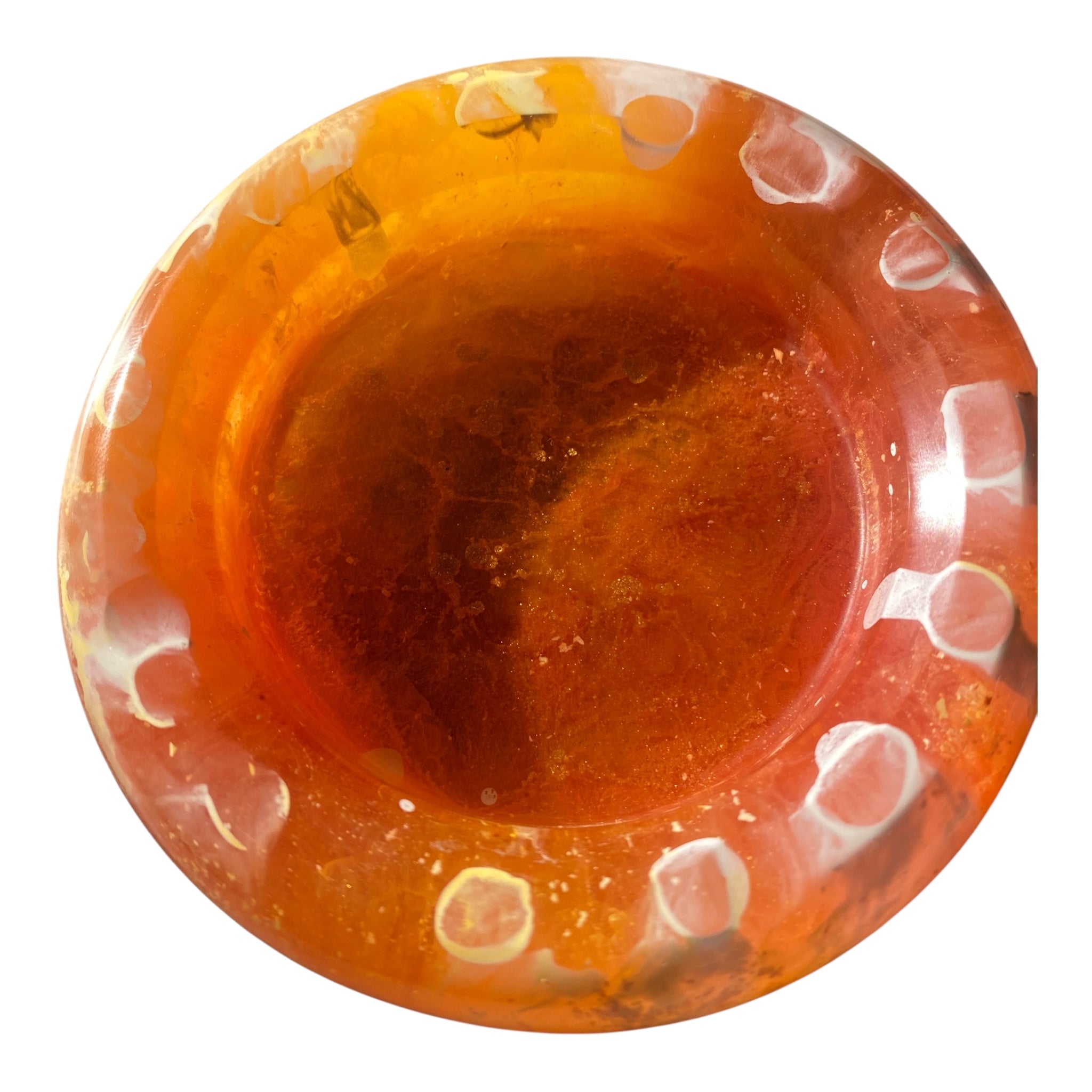 Cendrier rond Résine