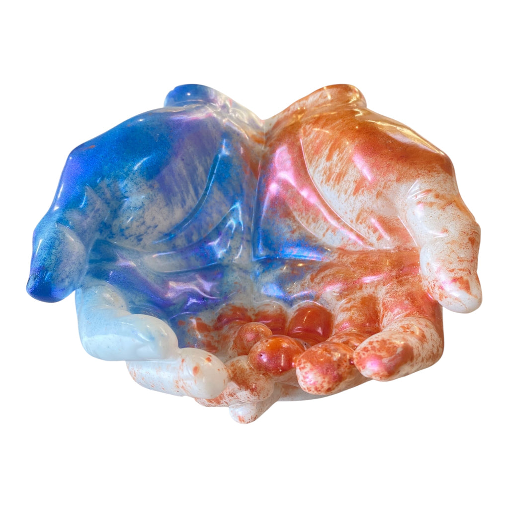 Vide poche forme main ( couleur variée)