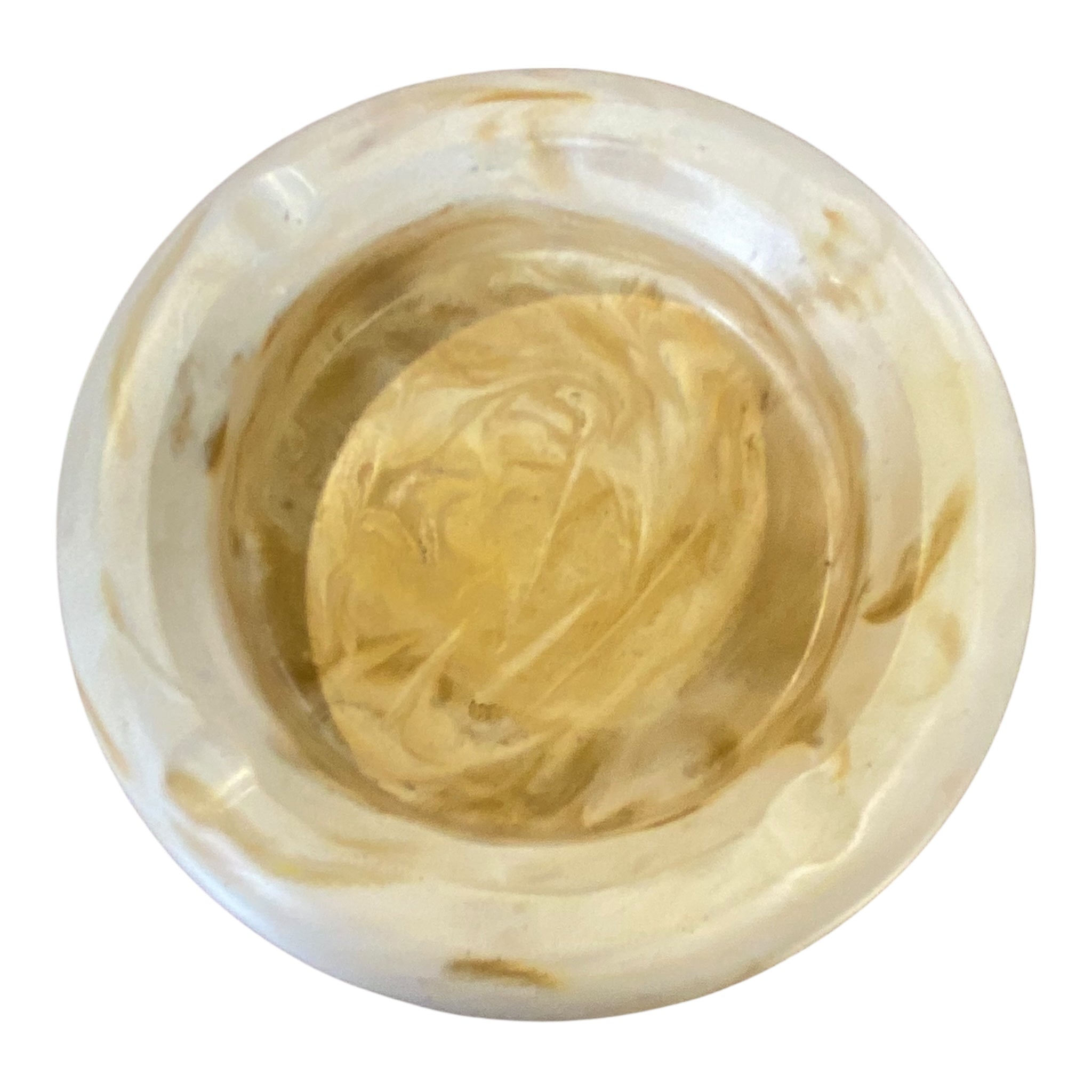 Cendrier rond poterie