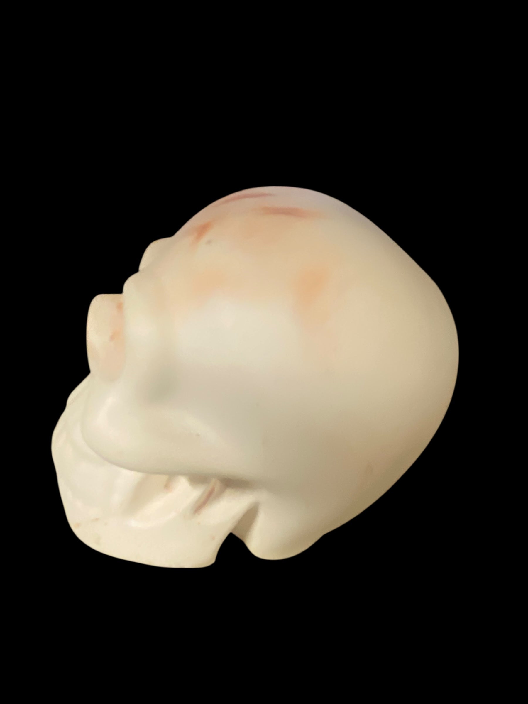 Tête de squelette en Poterie