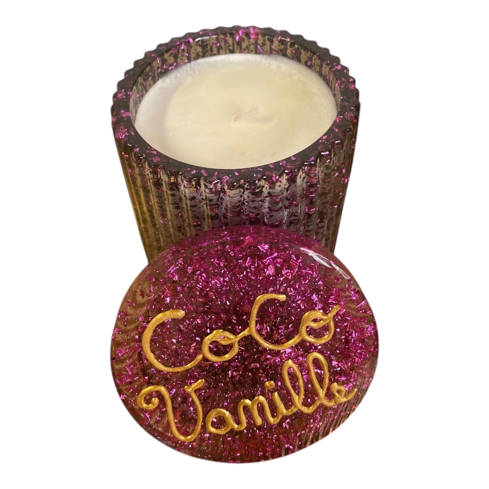 Bougie COCO Vanille couleur au choix