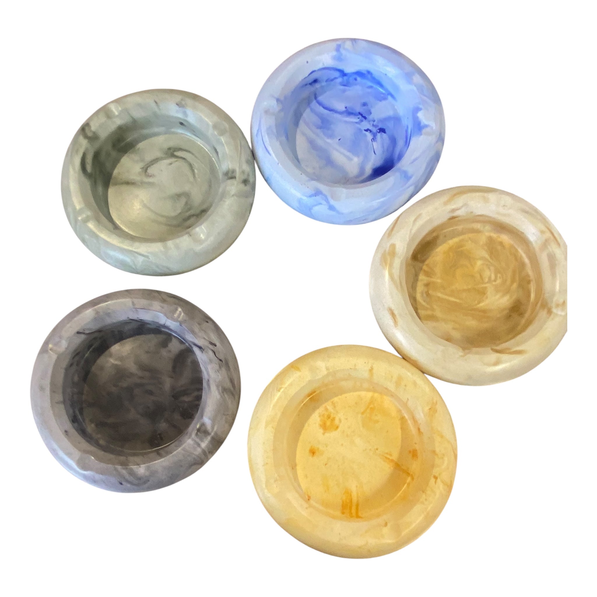 Cendrier rond poterie