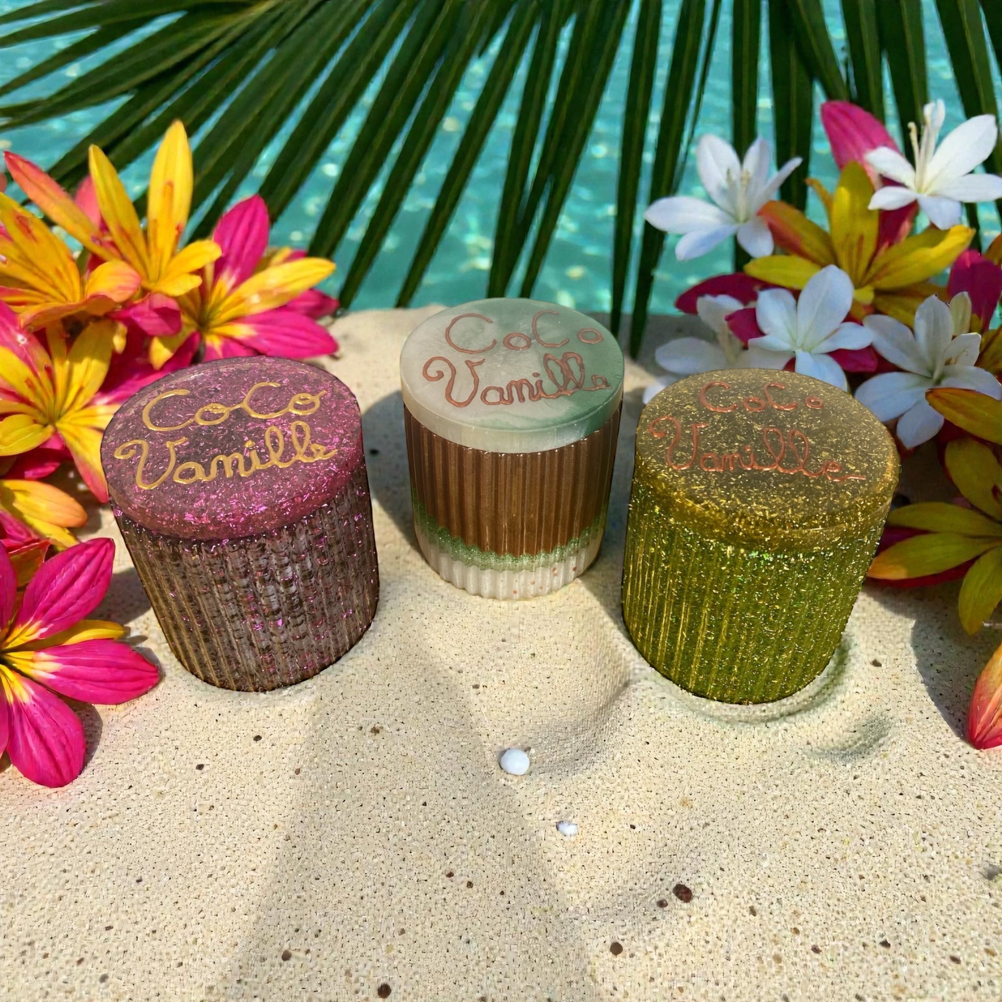 Bougie COCO Vanille couleur au choix