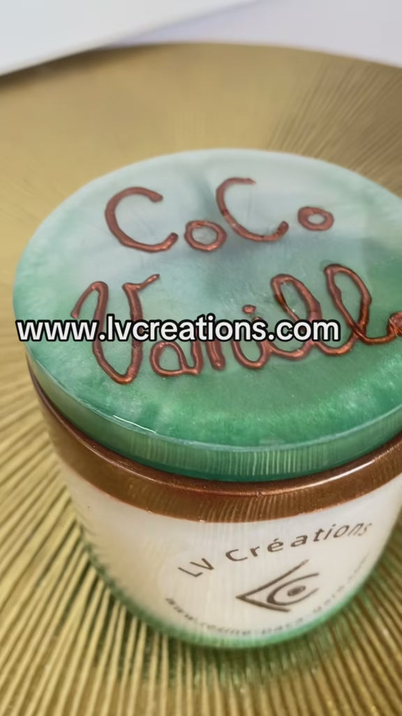Bougie coco vanille